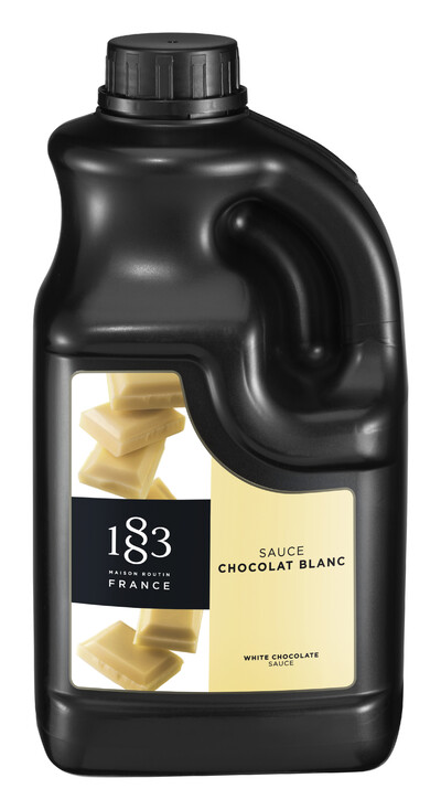 Routin 1883 White Chocolate Premium Topping 1,89L fles image