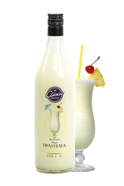 Virgin Pina Colada Cocktail 1L (Alcohol Free) image